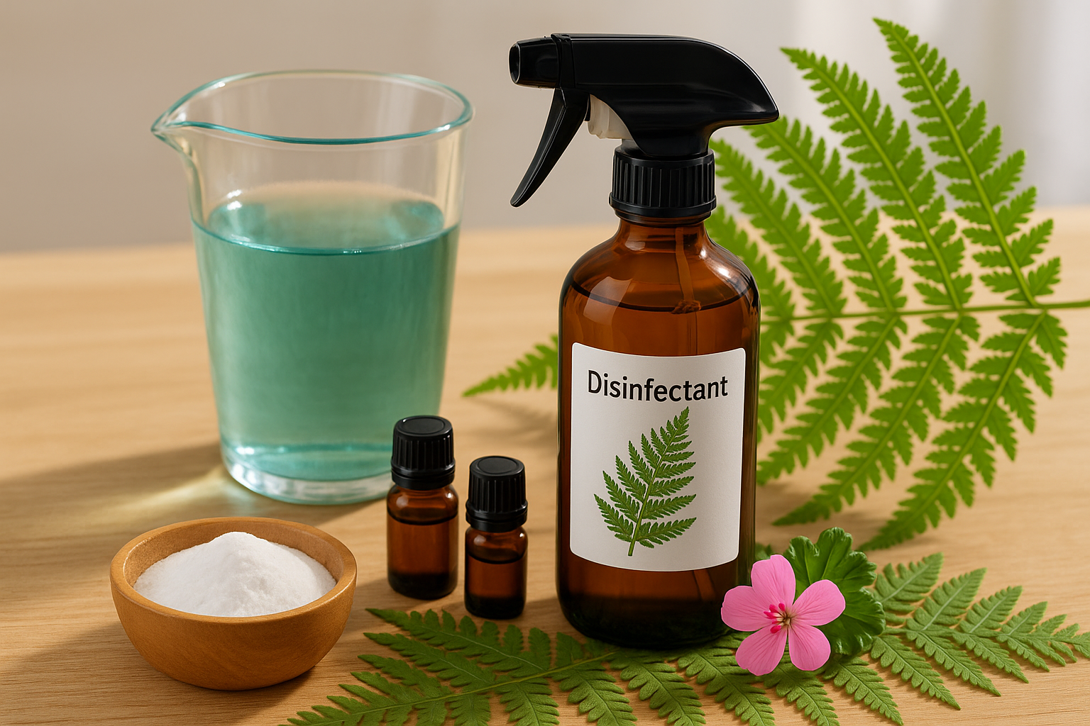 Image recette Désinfectant Maison Pur Fougère – Efficacité Antibactérienne & Fraîcheur Naturelle