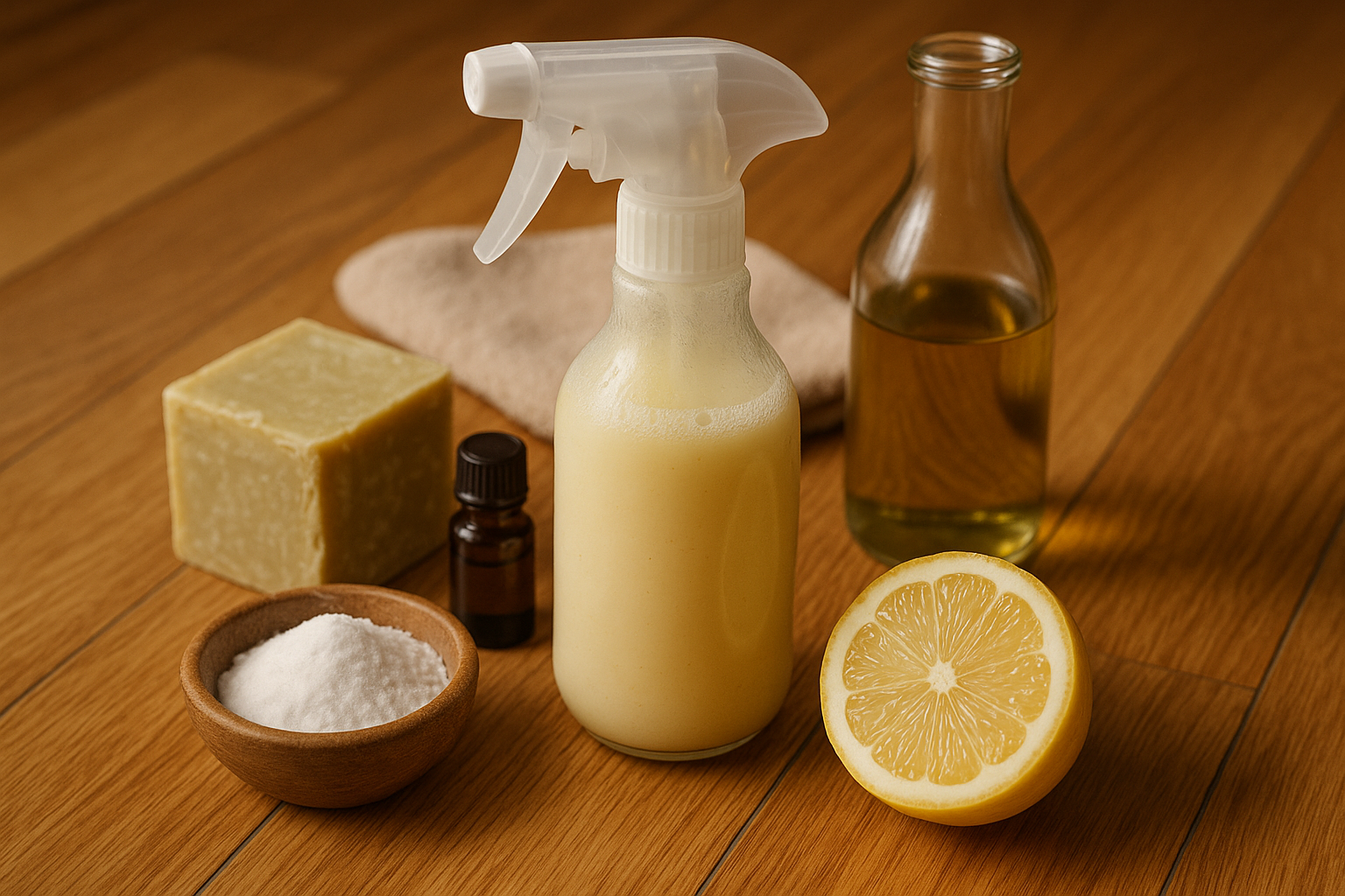 Image recette Brillance Printanière : Liniment Éclaircissant Maison pour Par...