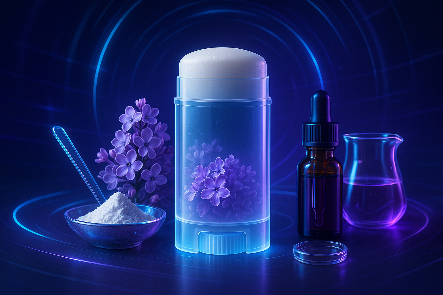 Image recette Déodorant Maison Relaxant au Lilas et Argile Blanche