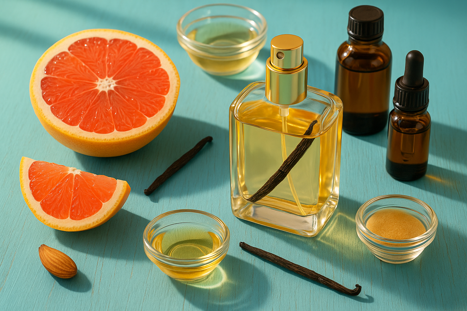 Image recette Eau de Toilette DIY Douceur de Vanille & Pamplemousse Rose