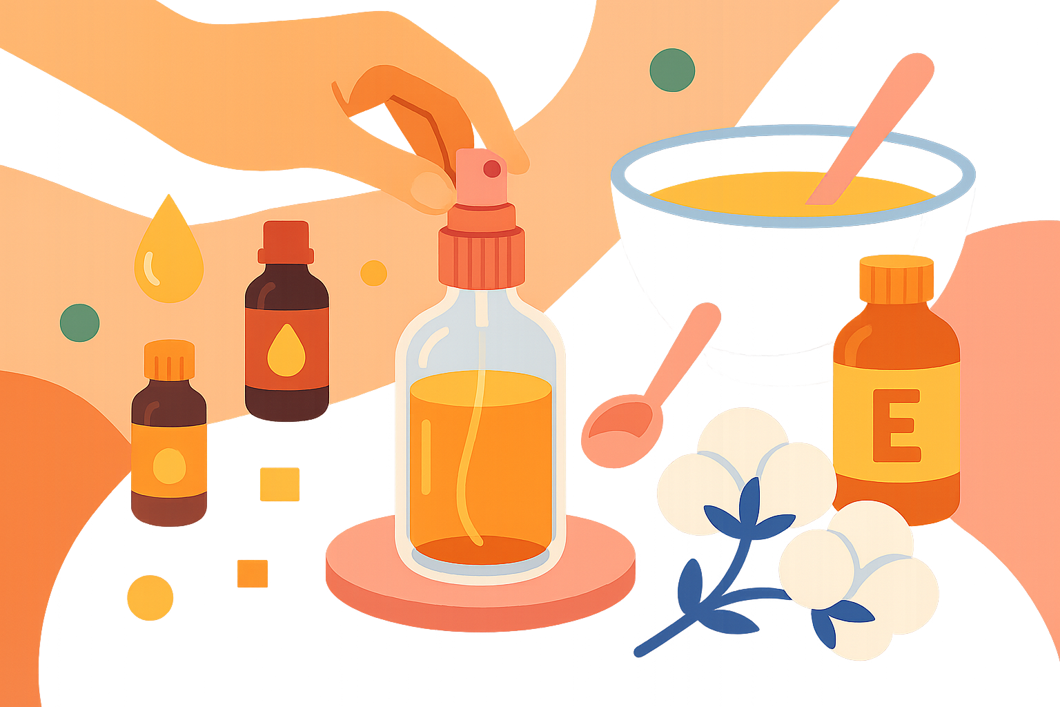 Image recette Spray Corporel DIY Ambre & Fleur de Coton
