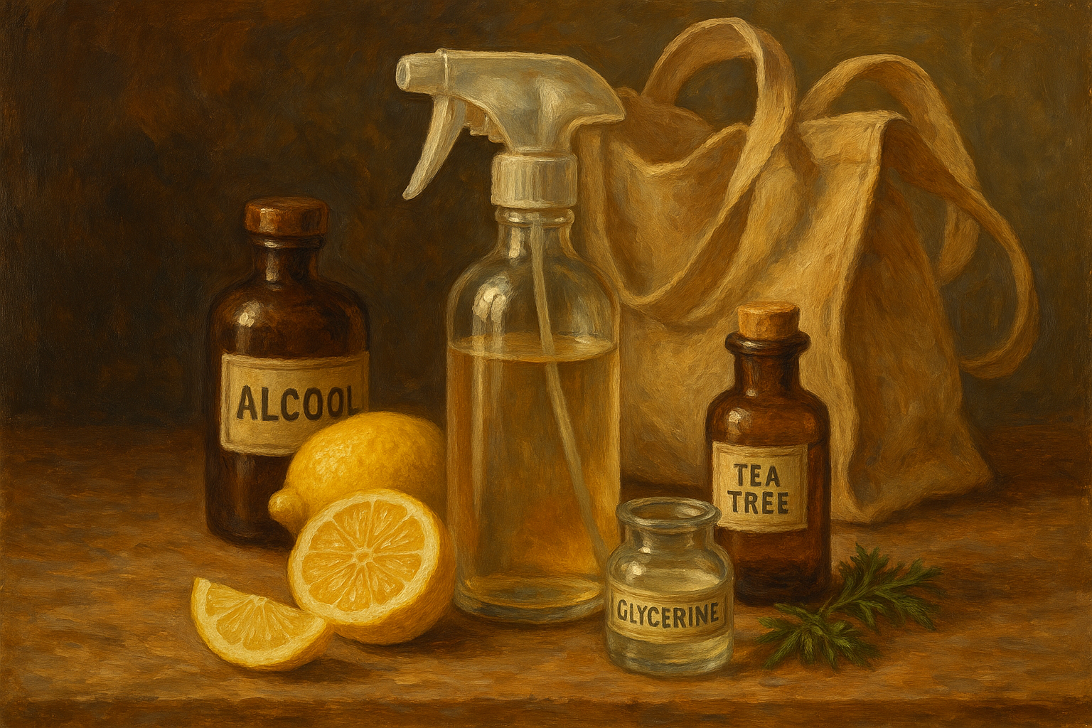 Image recette DIY Spray Antiviral pour Sacs de Courses Réutilisables Spécial...