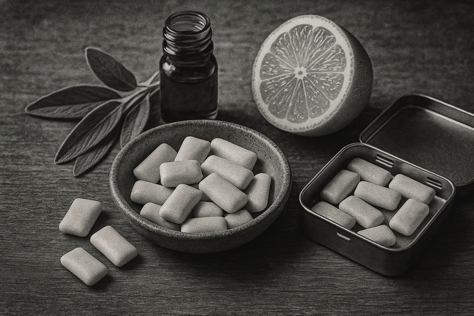 Image recette Gomme à Mâcher Désinfectante et Blancheur DIY à la Sauge et au...