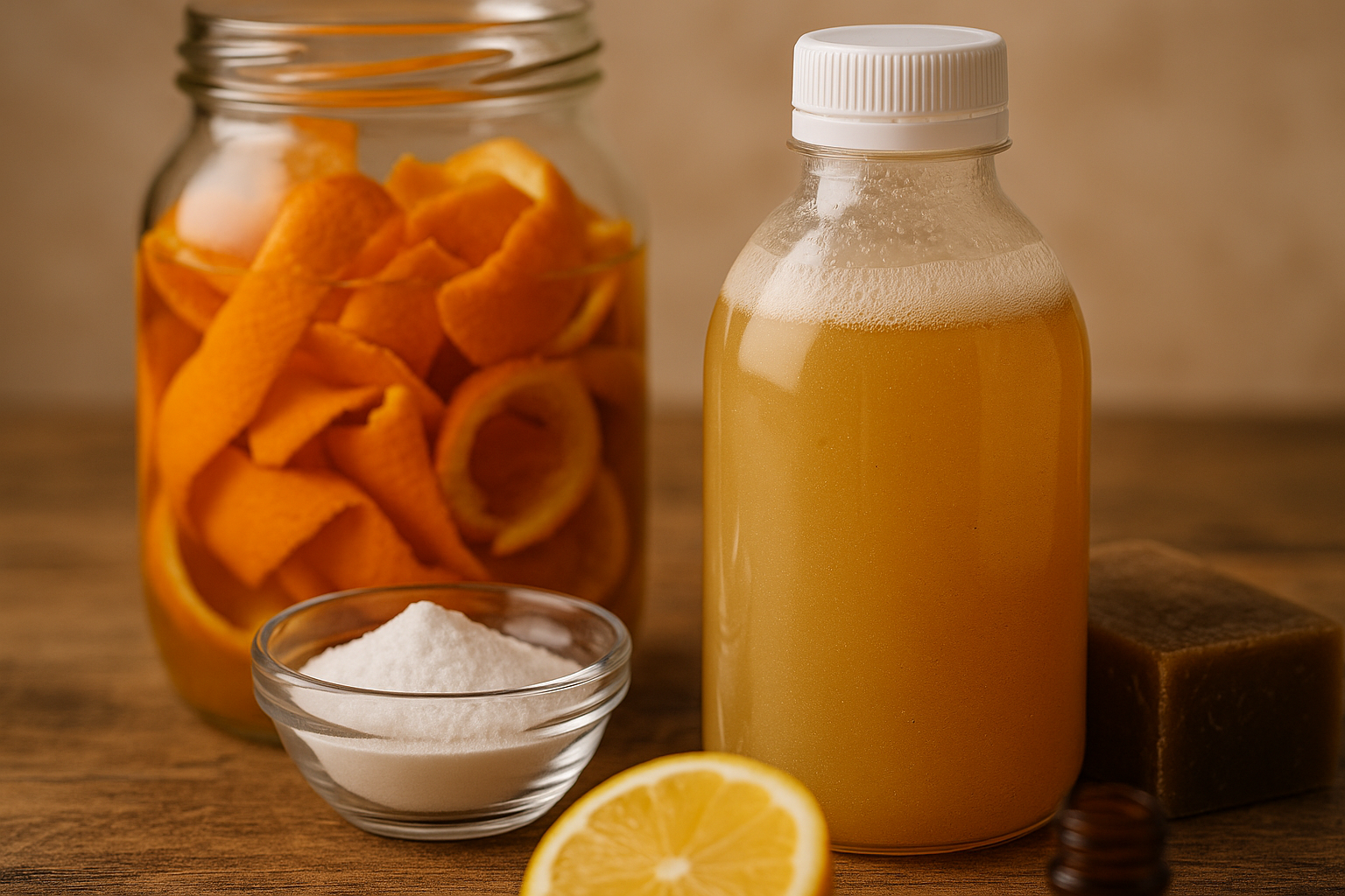 Image recette Nettoyant WC Liquide Enzyme Naturelle : Fraicheur Bio-Degradab...