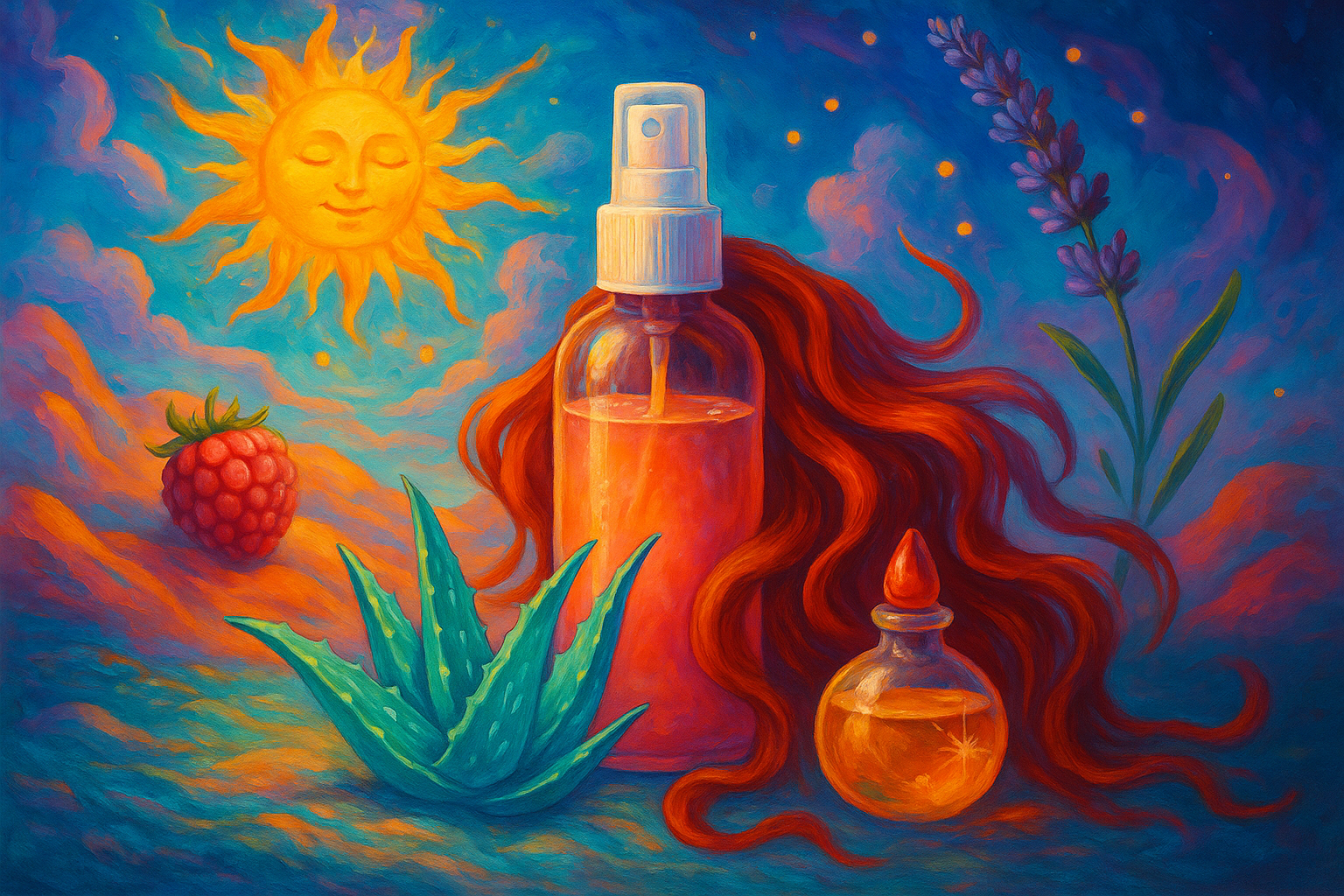 Image recette Soin Bouclier Anti-UV Maison pour Cheveux