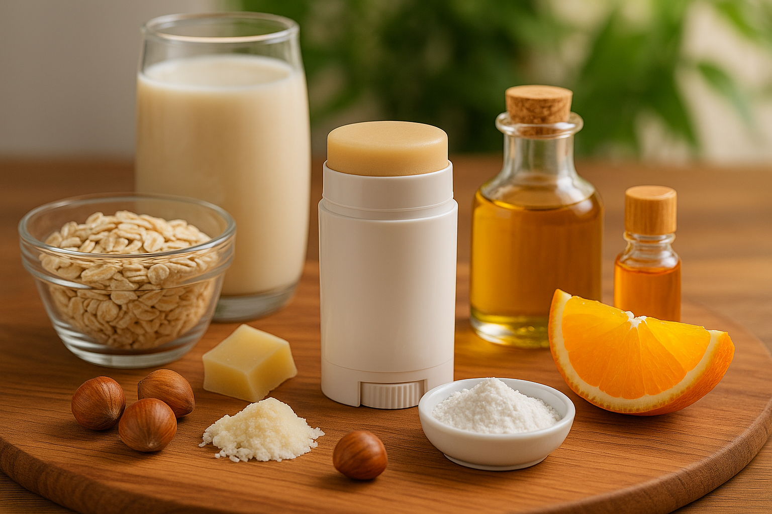 Image recette Déodorant Maison Hydratant au Lait d'Avoine & Huile de Noisette
