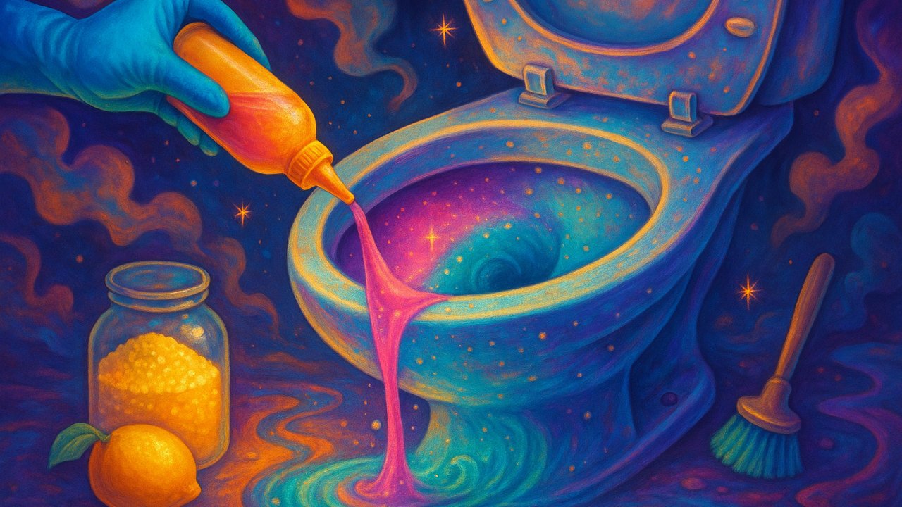 Image recette Sirop détartrant accroche-calcaire pour WC