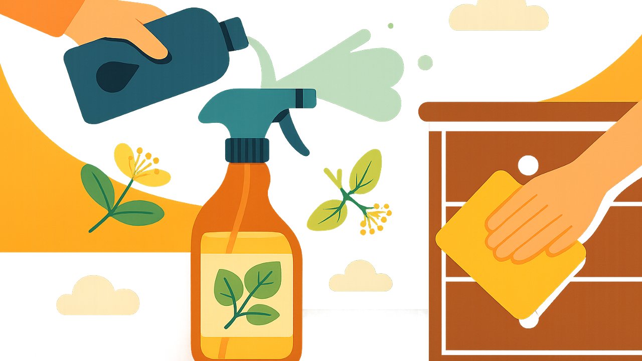 Image recette Nuage de Tilleul : Nettoyant Meuble Maison Anti-Poussière au Savon Noir