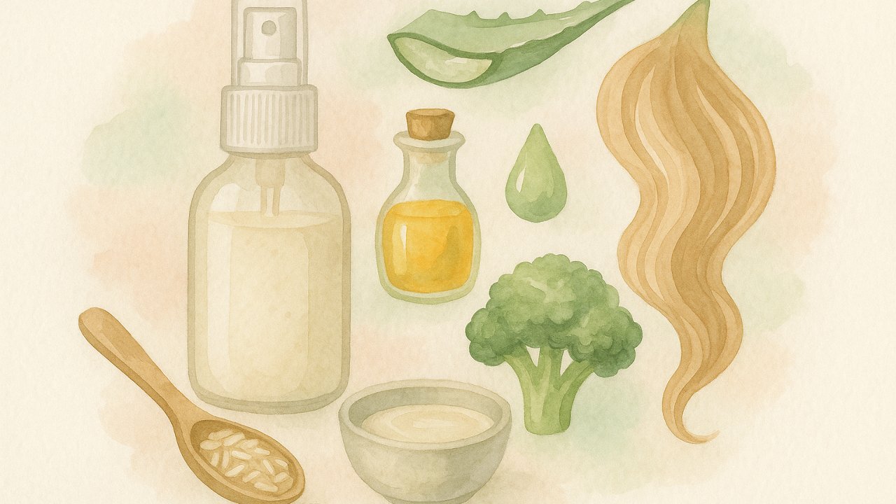 Image recette Voile Lacté Thermo-Douceur DIY à la Protéine de Riz et Huile de Brocoli