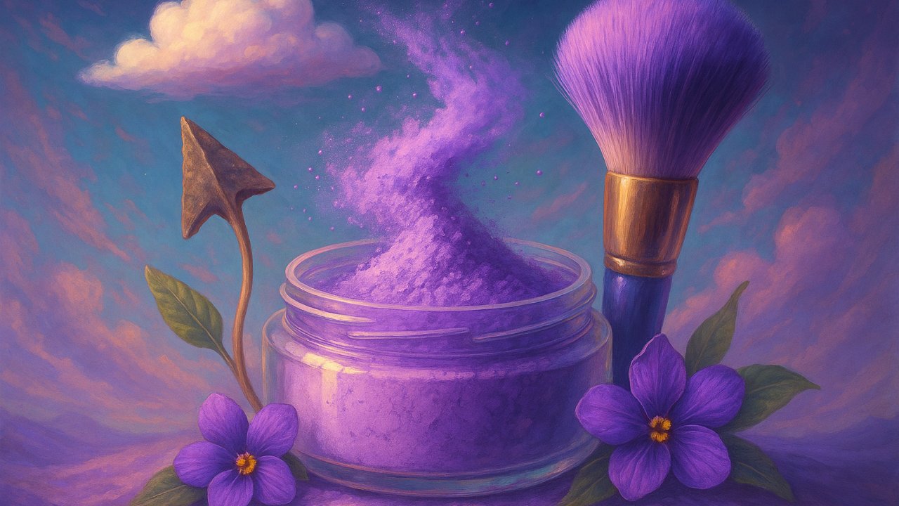 Image recette Poudre Visage DIY Prisme de Violette & Arrow-root