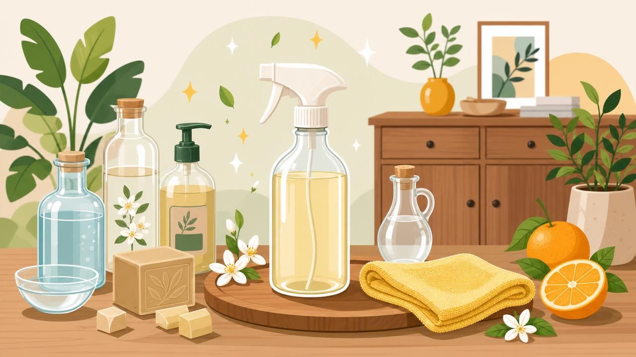 Première image de la recette Brume Velours d’Oranger : Nettoyant Meuble Maison au Savon de Marseille