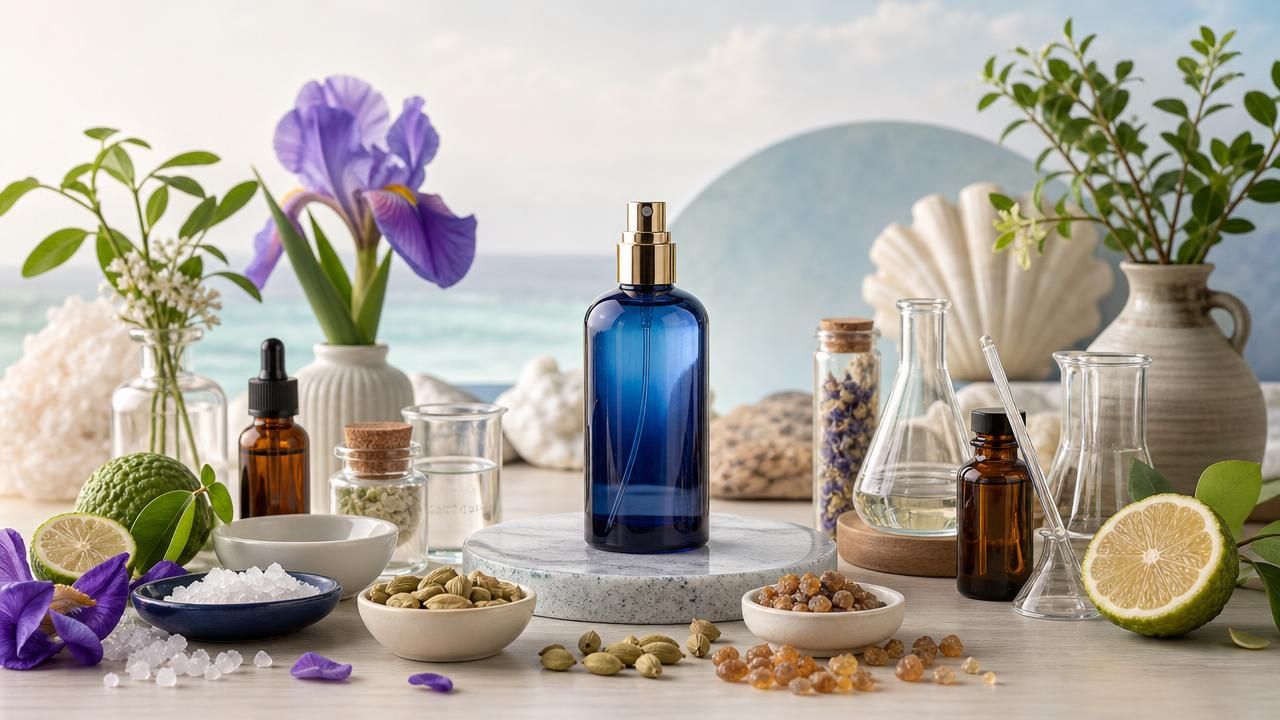 Image recette Eau de Toilette DIY « Marée d’Iris & Cardamome Blanche »