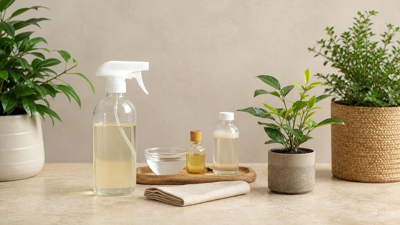 Première image de la recette Insecticide Maison au Savon de Castille et Huile de Tournesol : Spray Anti-Pucerons de Contact