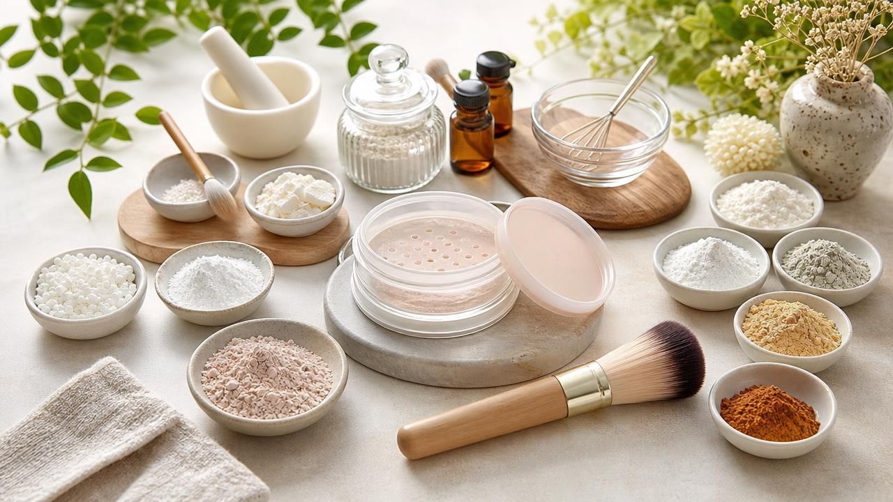 Première image de la recette Poudre Visage Libre « Seconde Peau » au Kaolin et à la Séricite