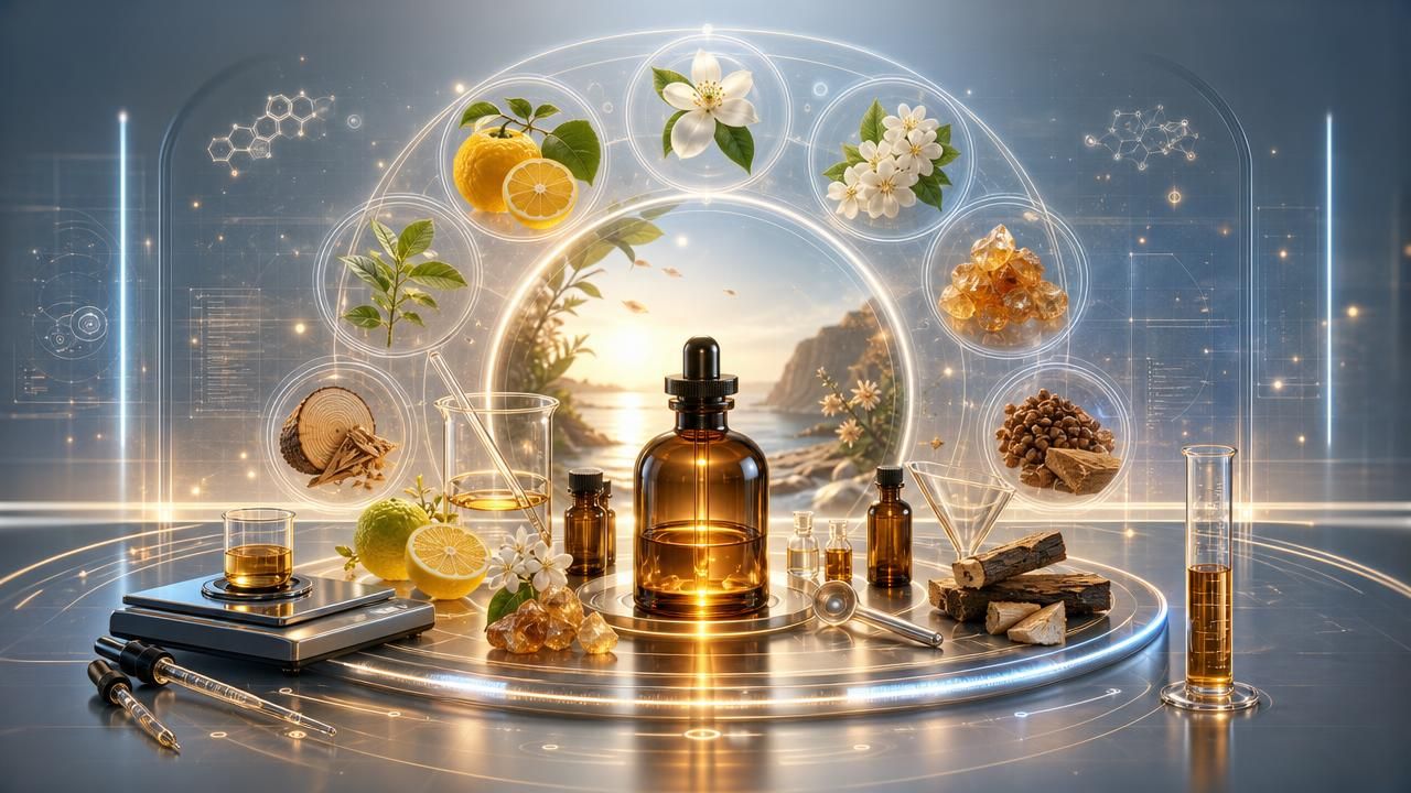 Image recette Rivage de Cachemire : Extrait de Parfum DIY au Yuzu, Jasmin et Benjoin
