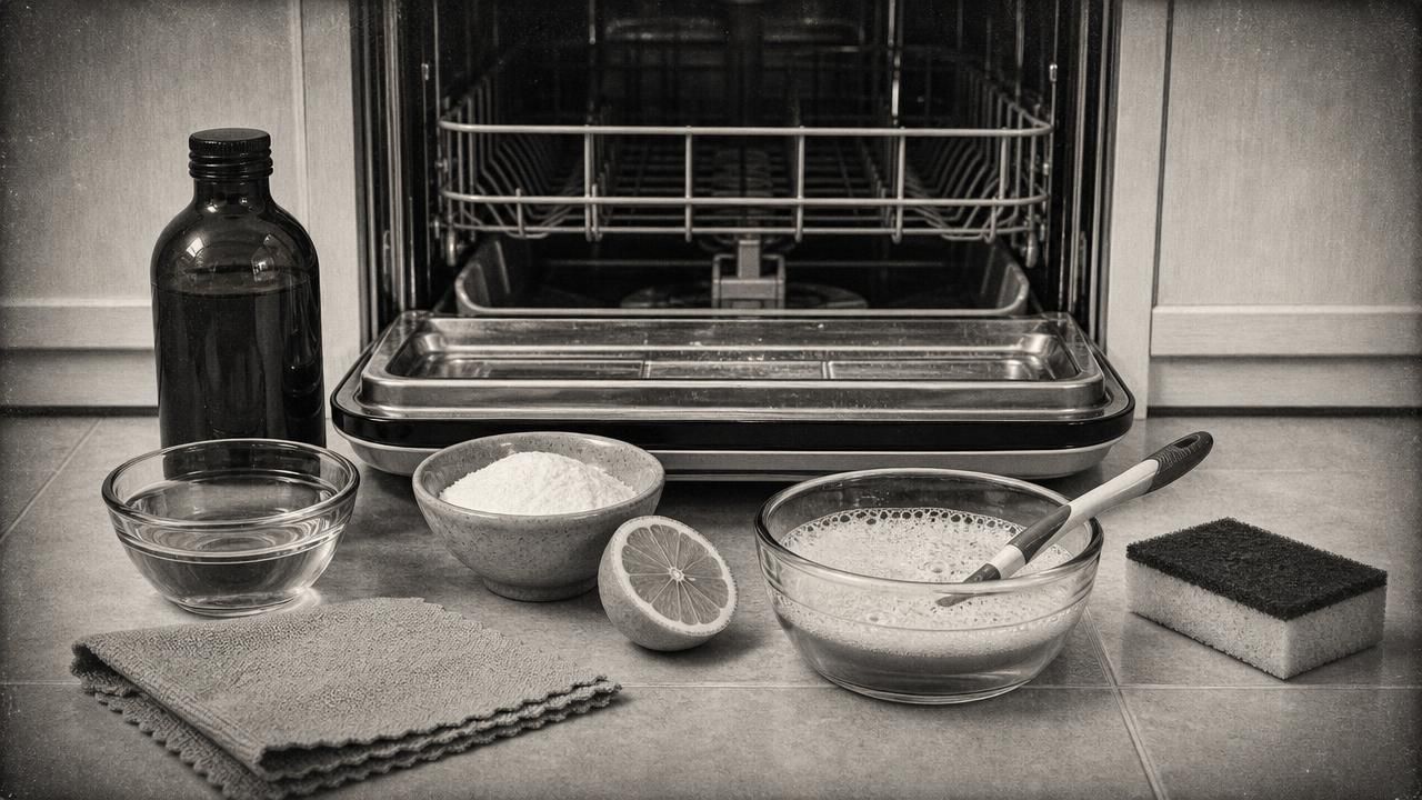 Première image de la recette Mousse de Précision au Savon Noir pour Nettoyer les Rainures du Lave-Vaisselle