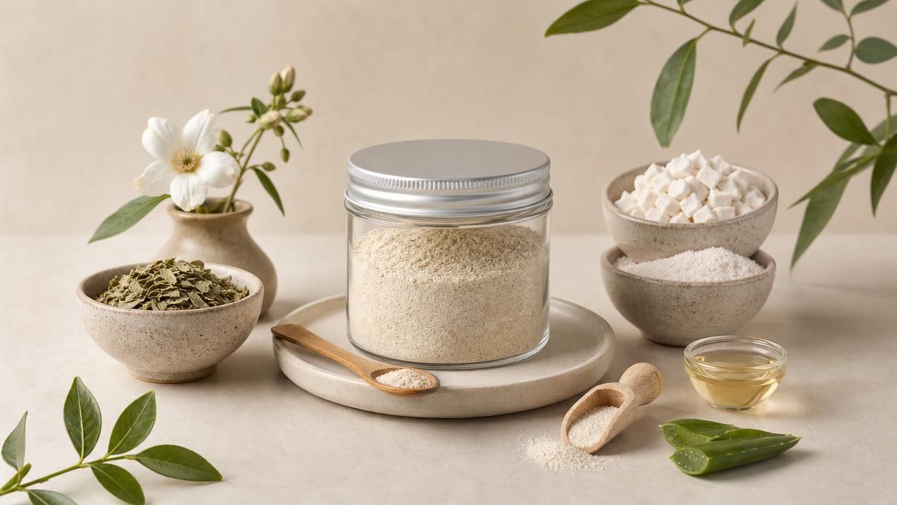 Première image de la recette Shampoing Poudre Doux au Sidr, Guimauve et Inuline
