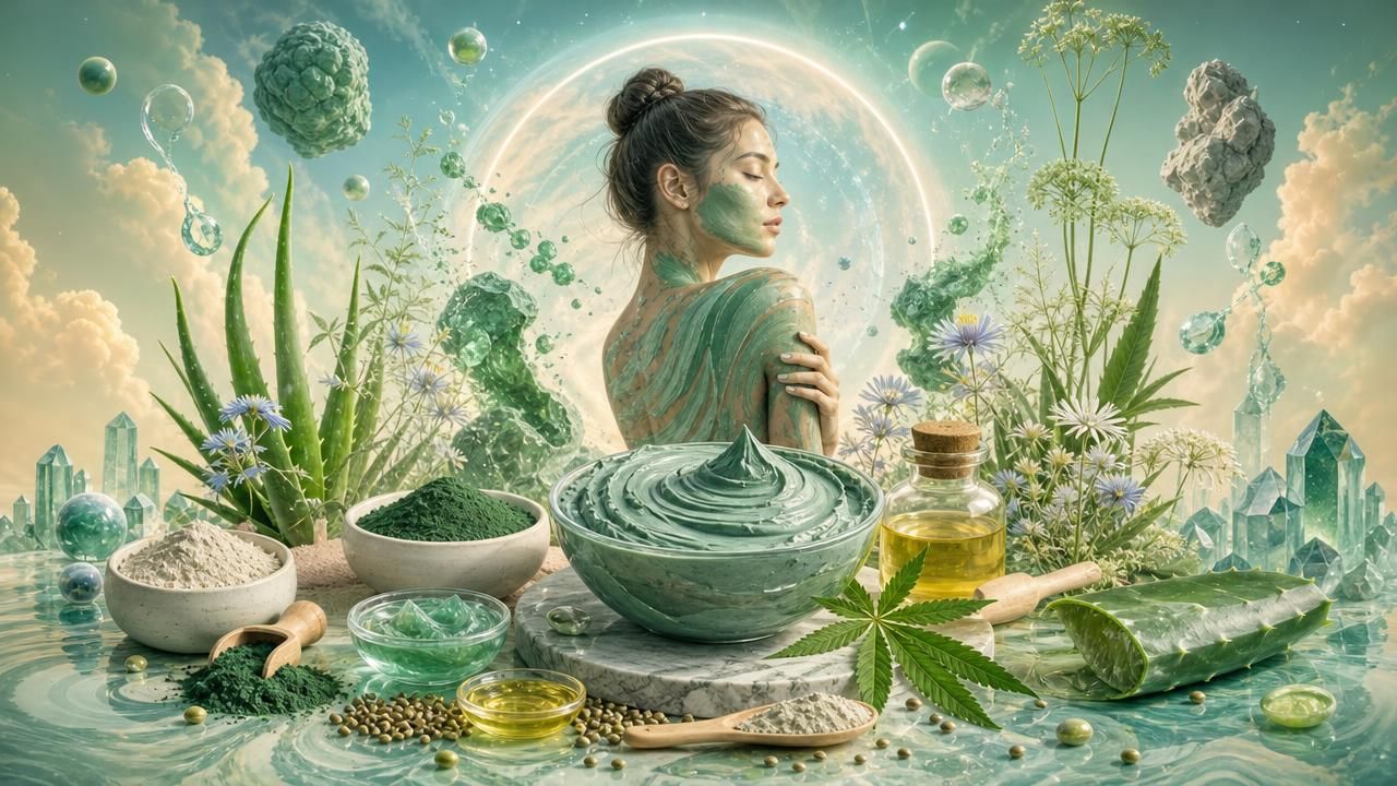 Masque Corps Maison à la Spiruline et à l’Argile Blanche, photo 1