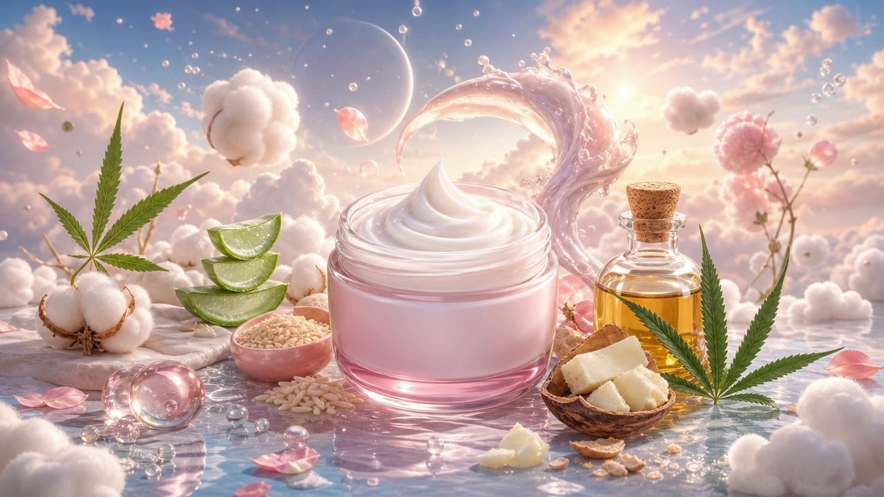 Crème Corps Mousse de Coton au Beurre de Kokum & Huile de Chanvre, photo 1