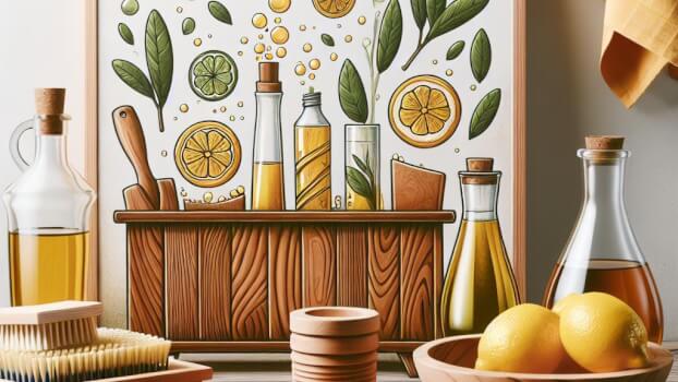 Image recette Revitalisant Luxueux pour Meubles a l'Huile d'Olive et Citron