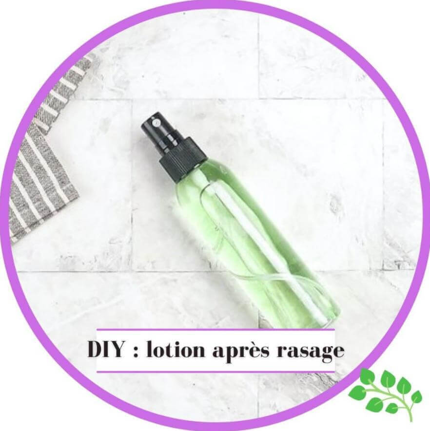 Image recette Lotion après rasage