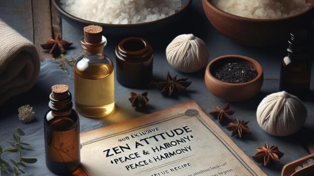 Image recette Huile de Massage "Zen Attitude: Apaisement & Harmonie"
