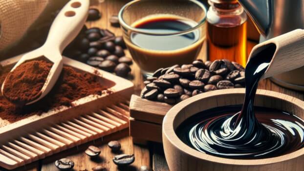 Image recette Coloration Naturelle Vivifiante au Cafe et Cacao pour Cheveux