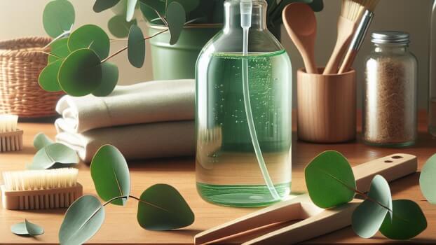 Image recette Solution Desinfectante Eco-responsable a l'Eucalyptus Pour Surfaces