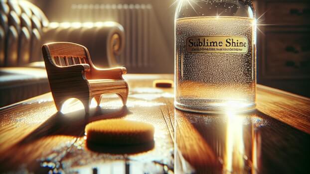 Image recette Brillance Sublime: Potion Magique pour Meubles a l'Eau Detartr...