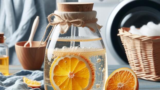 Image recette Douceur de Peluche : Assouplissant Maison a la Glycerine et Orange