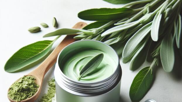 Image recette Deodorant Vert de Matcha et Sauge Homemade