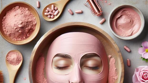 Image recette Masque Anti-Cernes Réparateur à l'Argile Rose et à la Vitamine K