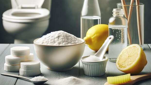 Image recette Gel Nettoyant WC au Citron et Bicarbonate de Soude