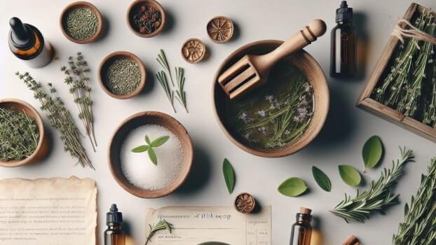 Image recette Liquide Vaisselle Maison aux Herbes Aromatiques