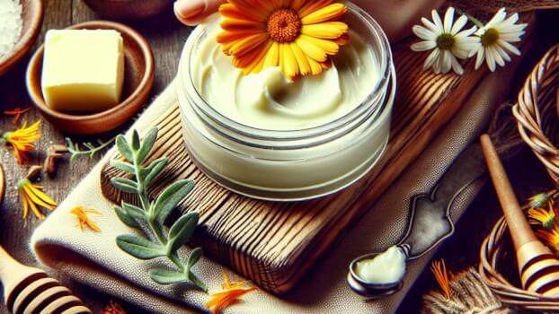 Image recette Creme Reparatrice Mains au Calendula et Karite