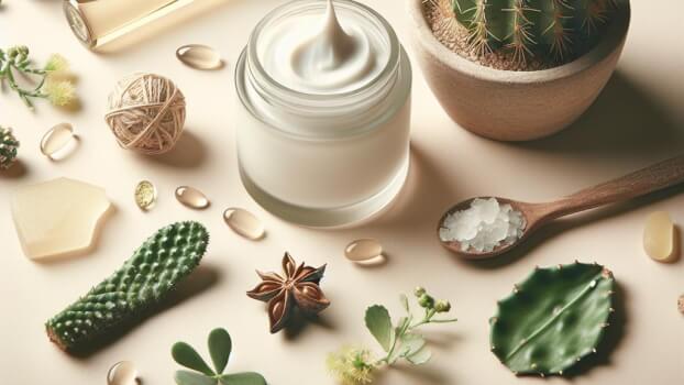 Image recette Creme Hydratante Visage "Douceur de Cactus"