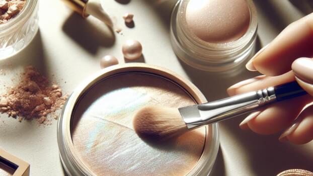 Image recette Highlighter "Eclat Cristallin" - Lumiere Perle DIY