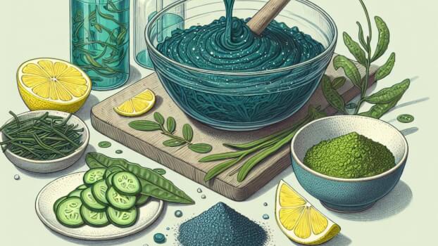 Image recette Masque Purifiant Anti-Boutons a la Spiruline et au Citron