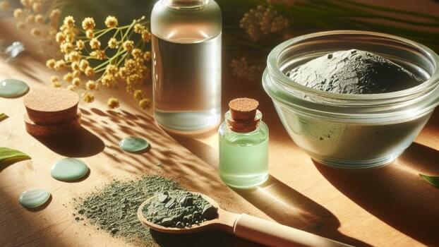 Image recette Primer Purifiant a lArgile Verte et Eau de Hamamelis - La Base Parfaite pour Peau Mixte a Grasse