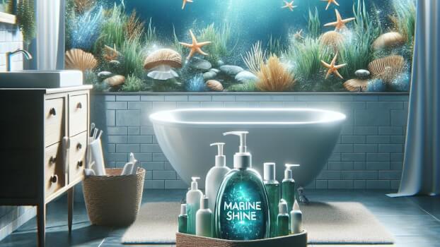 Image recette Brillance Marine : Le Nettoyant Salle de Bain aux Algues