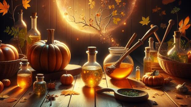 Image recette Lumiere d'Automne: Potion Lustrante et Protectrice pour Parque...