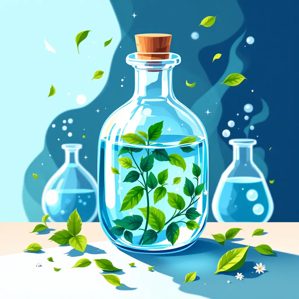 Image recette Potion Desinfectante Magistrale a la Menthe Poivree et au The Blanc