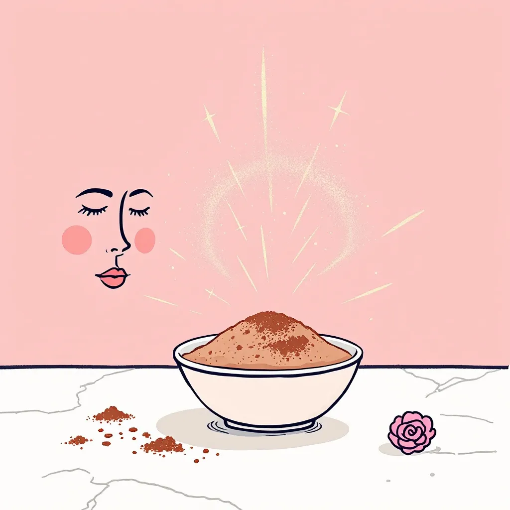 Image recette Poudre Visage "Renaissance Argileuse et Cacao"