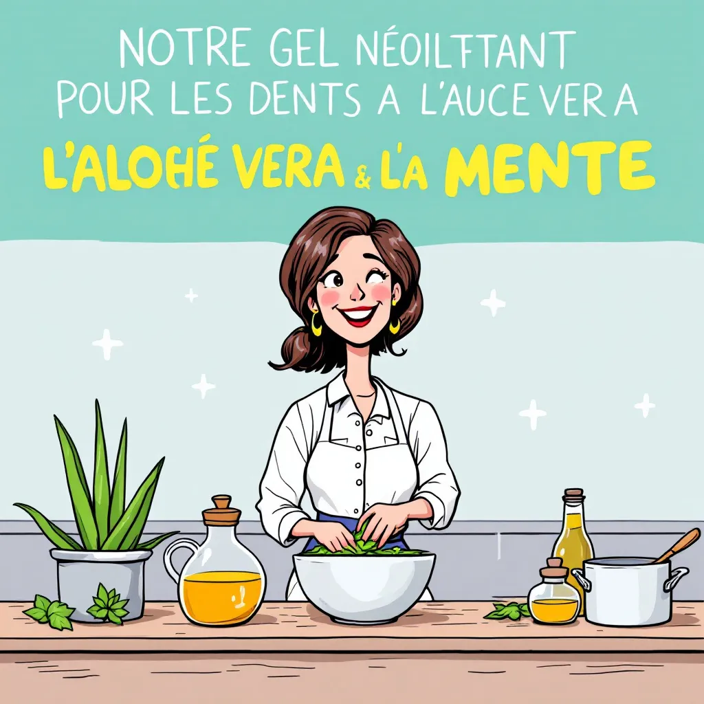 Image recette Gel Nettoyant Doux pour les Dents a l'Aloe Vera et a la Menthe