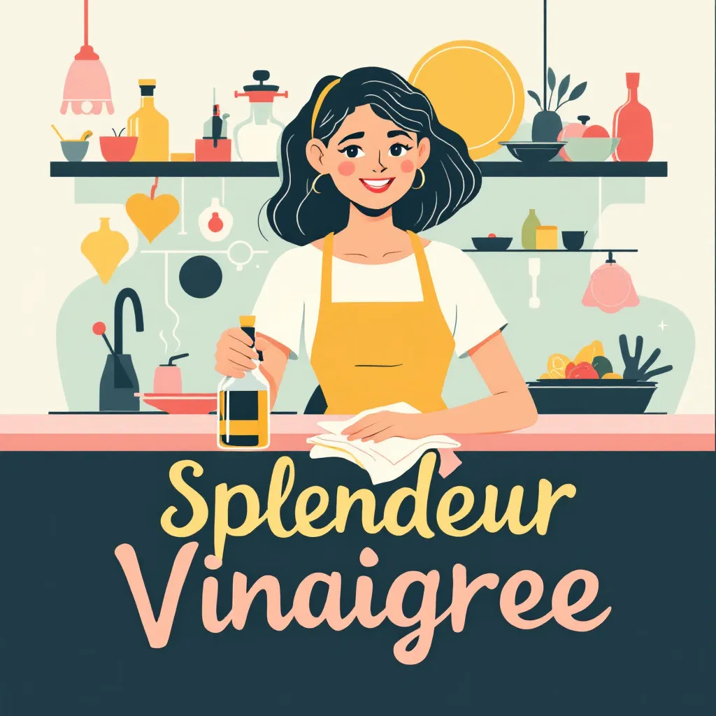 Image recette Splendeur Vinaigree : Nettoyant Maison Eclatant pour Grilles et Hotte de Cuisine