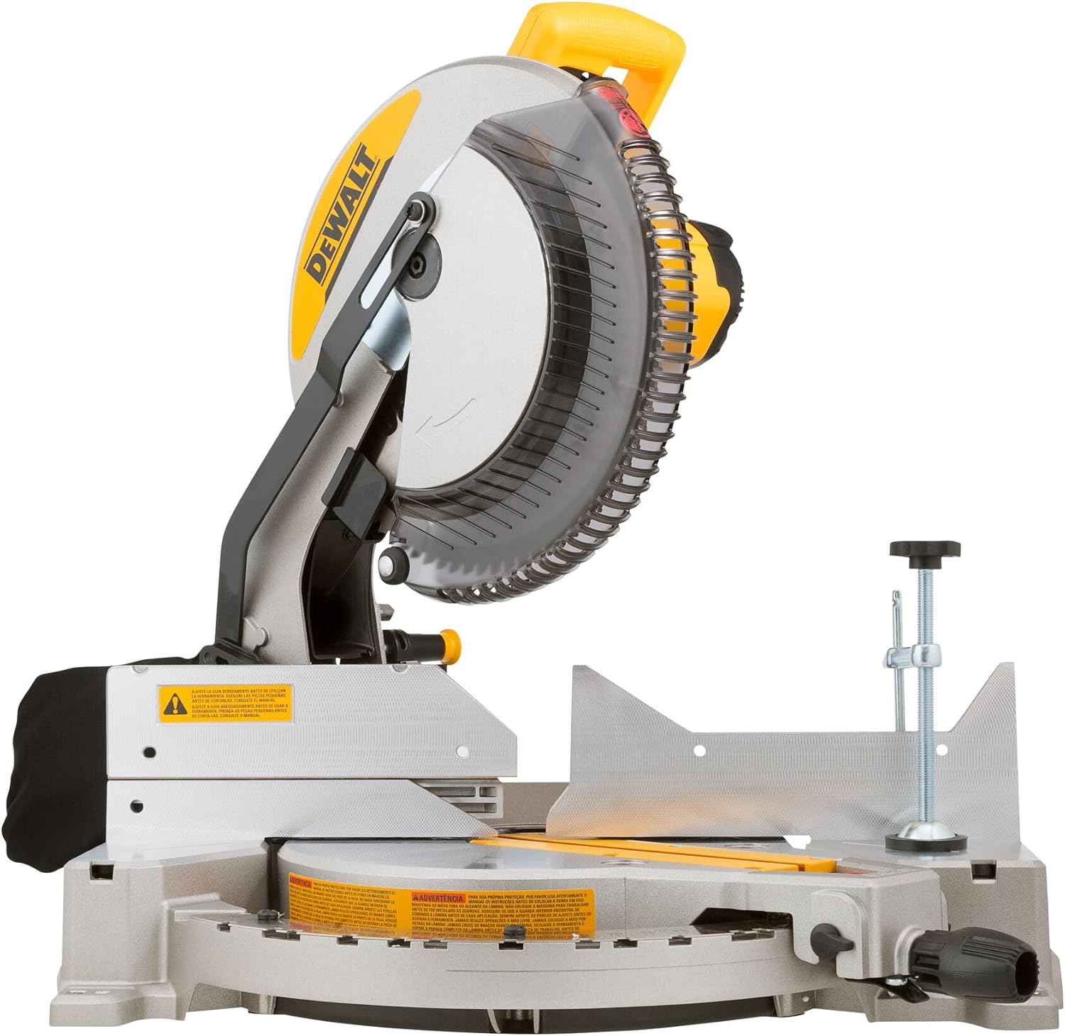 DEWALT 12-Inch Miter Saw, 15-Amp, Single Bevel, Compound