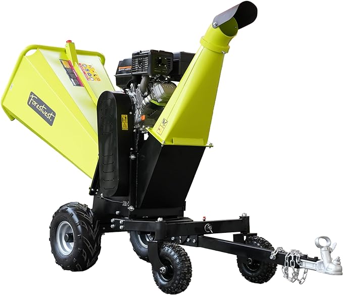6" Wood Chipper, Wood Shredder 20HP gas with E-Start