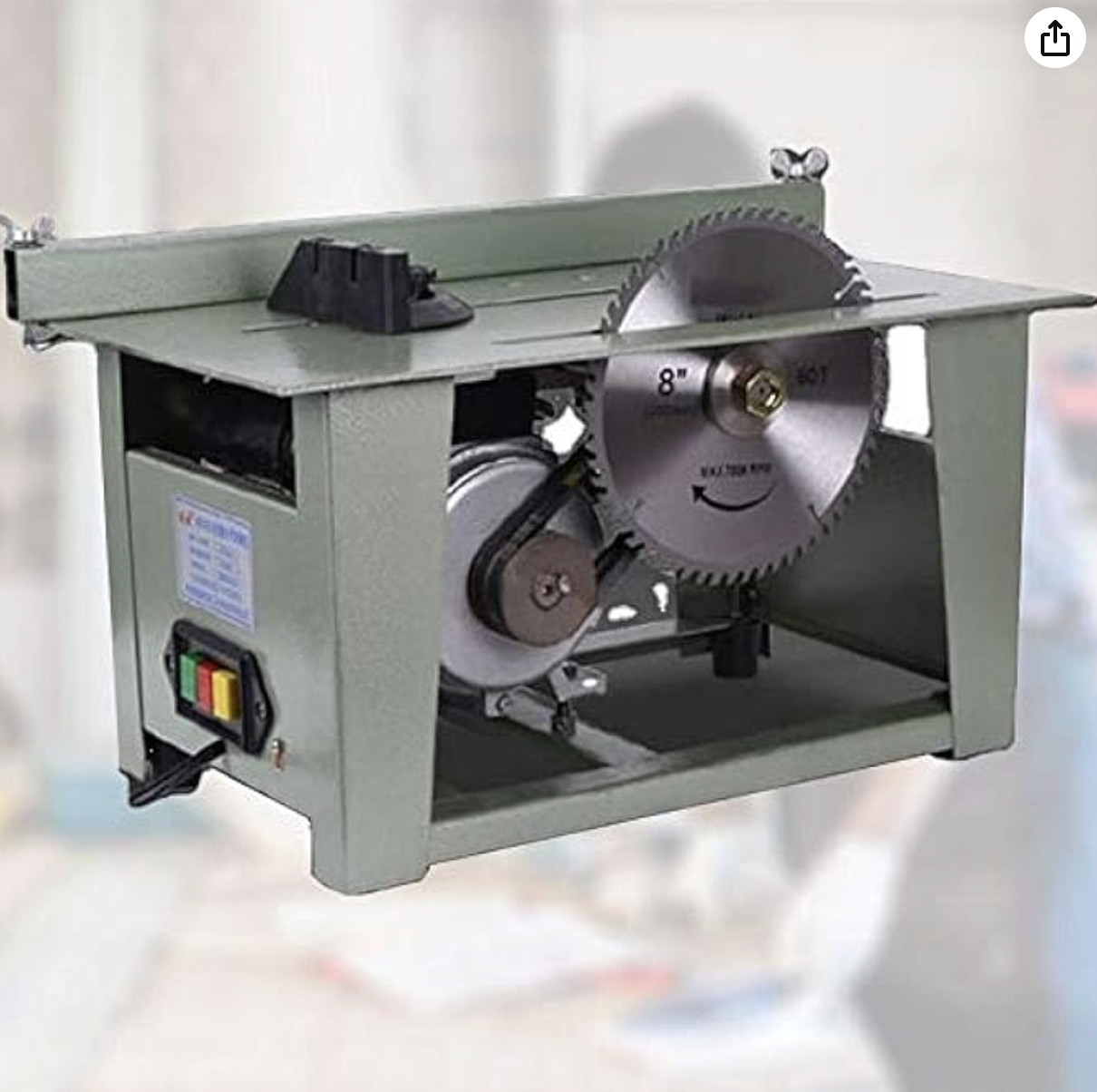 Compact Multifunctional Table Saw