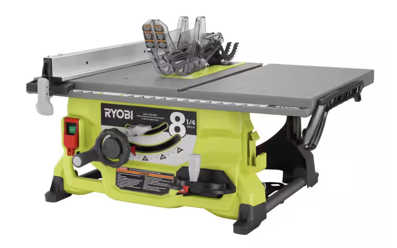 Table Saw, 13 Amp 8-1/4 in.
