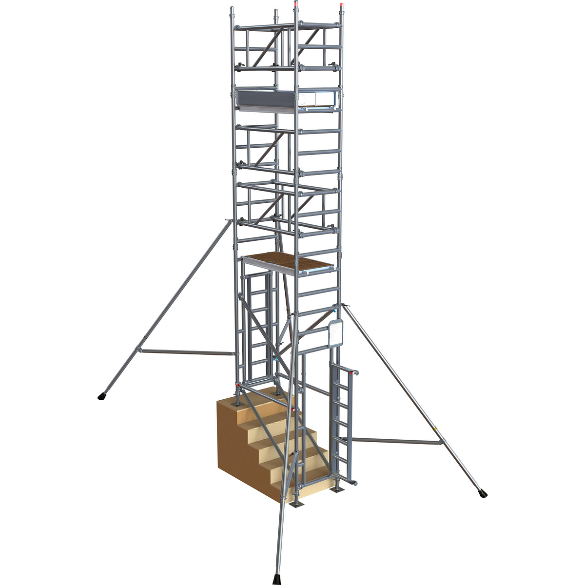 Скеле за стълбища 7 м BoSS StairMAX 700 под наем – Варна
